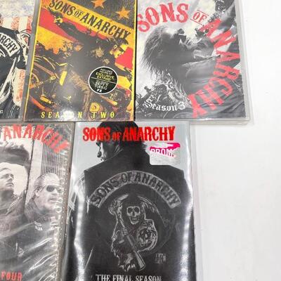 â€œSONS OF ANARCHYâ€ SEASONS 1-5 DVD BUNDLE
