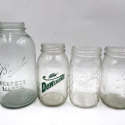 CANNING JARS SET OF 9