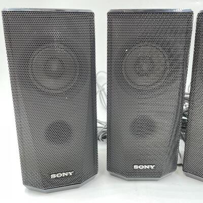 SONY HOME THEATER SPEAKERS SET OF 4