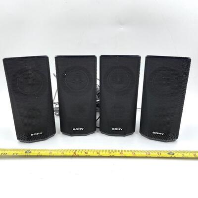 SONY HOME THEATER SPEAKERS SET OF 4