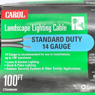 2 CONDUCTOR LOW VOLTAGE LANDSCAPE LIGHTING WIRE, 200 FT