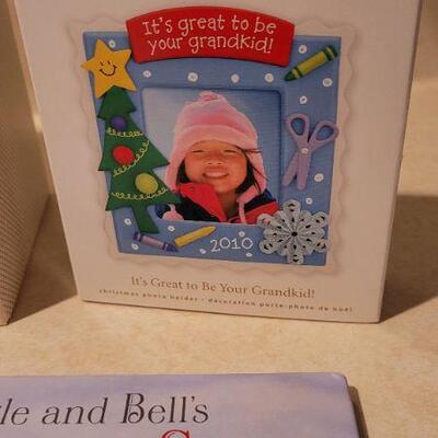 Lot 55: New HALLMARK Christmad Ornaments and Book
