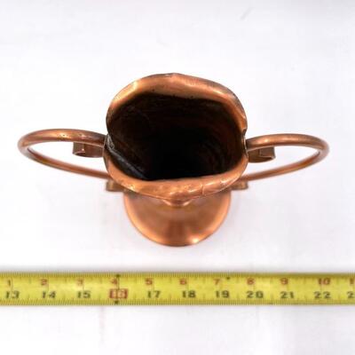 SMALL GREGORIAN COPPER VASE #603
