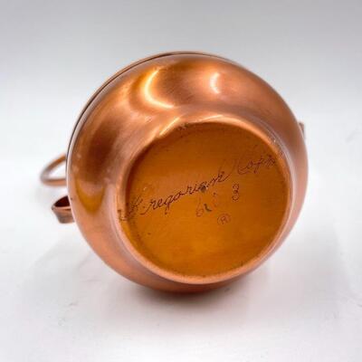 SMALL GREGORIAN COPPER VASE #603