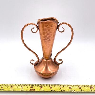 SMALL GREGORIAN COPPER VASE #603