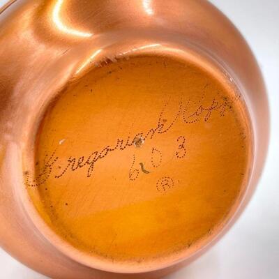 SMALL GREGORIAN COPPER VASE #603