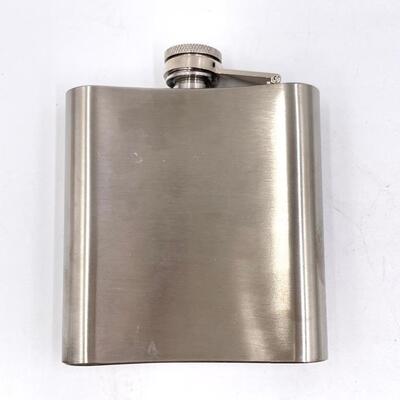 JÃ„GERMEISTER STAINLESS STEEL 6 OZ FLASK
