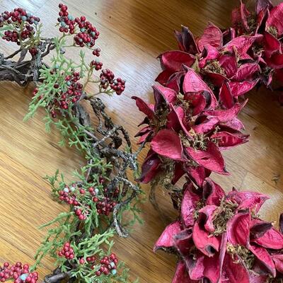 Lot 245 - Planters w/ Faux Floral 