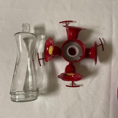 Lot 247 - Hummingbird Feeder & Watering Can
