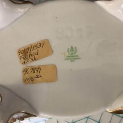 A1029 Hollohaza Hand Painted Bowl Royal Aynsley Bone China