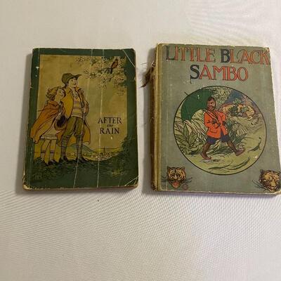 Lot 252 - Vintage Children Items with Wooden Rocker
