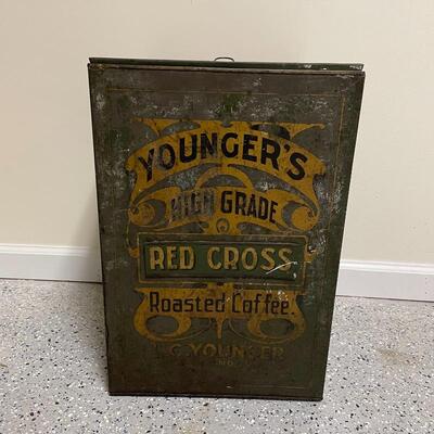 Lot 253 - Vintage Boxes & Sign Replica