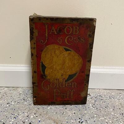 Lot 253 - Vintage Boxes & Sign Replica