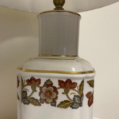 Lot 254 - Matching Ceramic Lamps