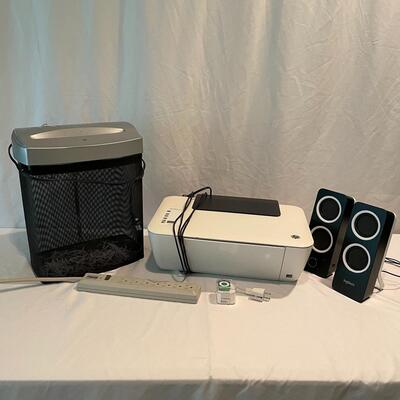 Lot 259 - Speakers, Printer, Shredder & More!
