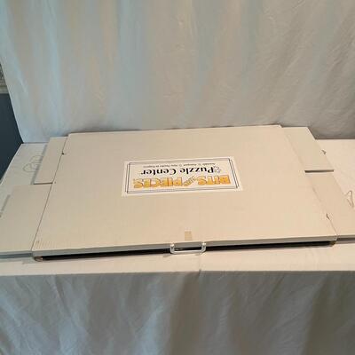 Lot 260 - Four Folding Chairs & Puzzle Center