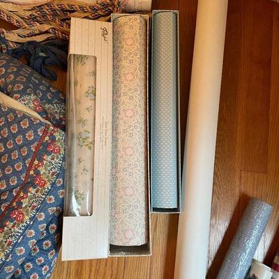 Lot 262 - Upholstery, Wall Paper, Contact Paper