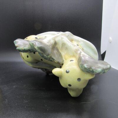 Staffordshire Pearlware Bocage Spotted Leopard Figurine