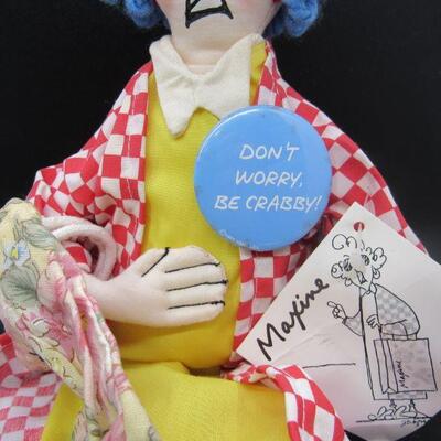 Vintage MAXINE Doll Plush Don't Worry Be Crabby 1995