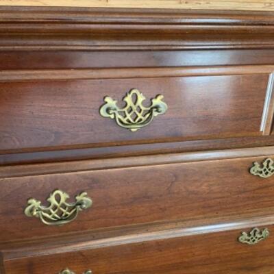 FarmTable Style Desk with Silver Crome Handles 