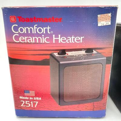 TOASTMASTER 2517 COMFORT CERAMIC SMALL SPACE HEATER