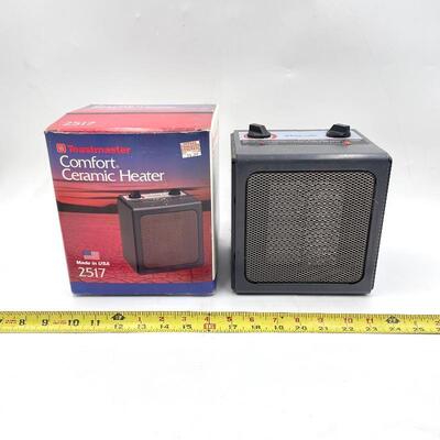 TOASTMASTER 2517 COMFORT CERAMIC SMALL SPACE HEATER