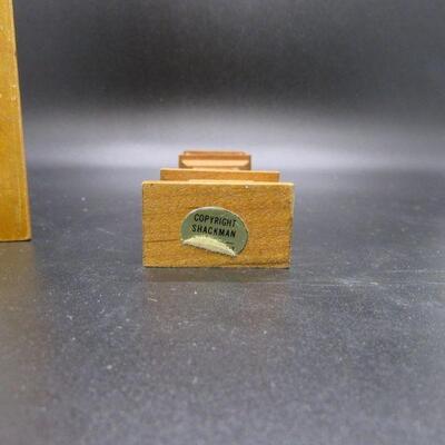 Dollhouse Miniature Grandfather Clock by Shackman