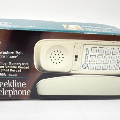 SOUTHWESTERN BELL SLEEKLINE BROWN LANDLINE TELEPHONE
