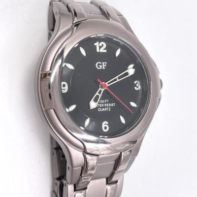 GEORGE FOREMAN STAINLESS STEEL MENâ€™S WATCH