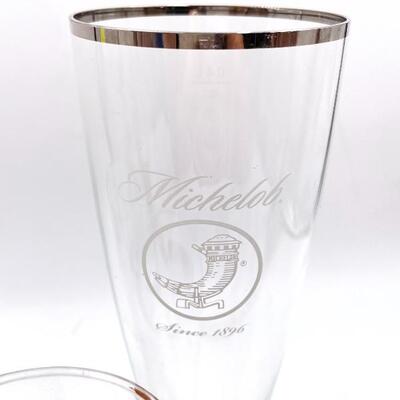 BEER GLASSES SET OF 6 - HARLEY DAVIDSON, KC CHIEFS, AND MORE