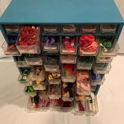 Lot 263 - Cross Stitch, Embroidery Thread, and Crafts Galore!