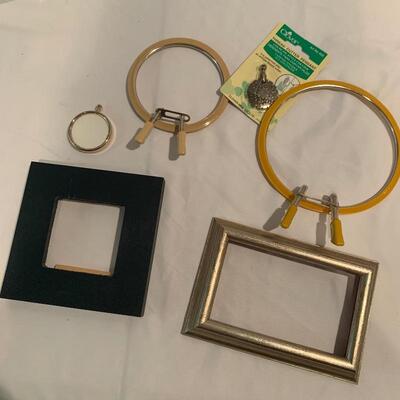 Lot 263 - Cross Stitch, Embroidery Thread, and Crafts Galore!