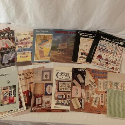 Lot 263 - Cross Stitch, Embroidery Thread, and Crafts Galore!