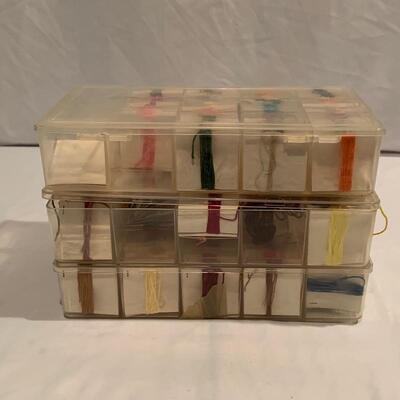 Lot 263 - Cross Stitch, Embroidery Thread, and Crafts Galore!