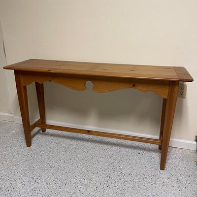 Lot 265 - Wooden Sofa Table