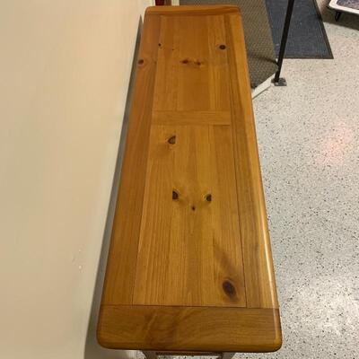 Lot 265 - Wooden Sofa Table