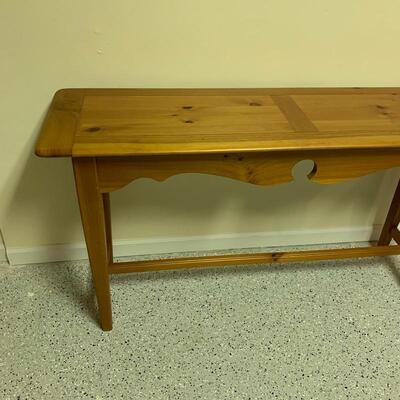 Lot 265 - Wooden Sofa Table