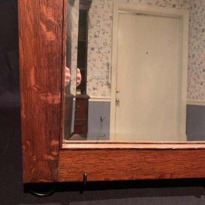 Lot 266 - Mirror in Beautiful Wooden Frame