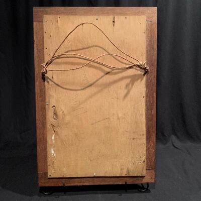 Lot 266 - Mirror in Beautiful Wooden Frame