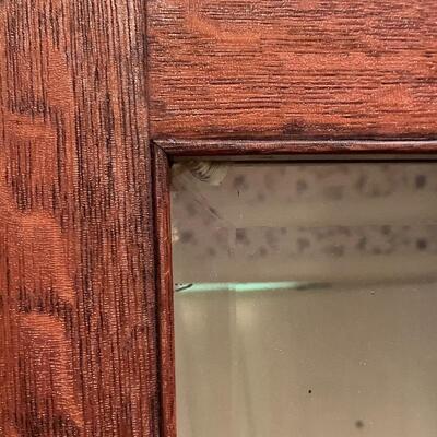 Lot 266 - Mirror in Beautiful Wooden Frame
