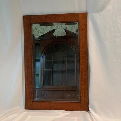 Lot 266 - Mirror in Beautiful Wooden Frame