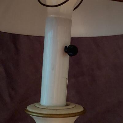 Lot 267 - Two Vintage Metal Lamps