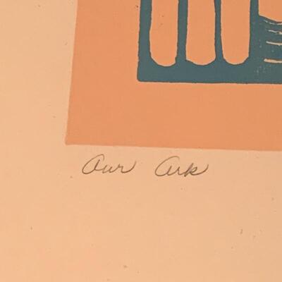Lot 269 - â€œOur Arkâ€ Signed Art by Marion A. Baker