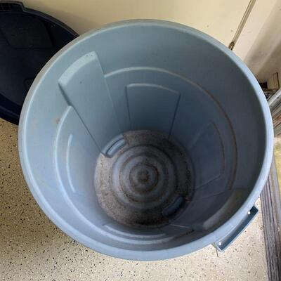 Lot 270 - Two Large Rubbermaid Trash Cans