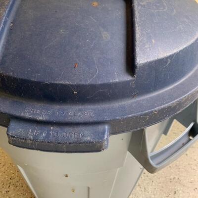 Lot 270 - Two Large Rubbermaid Trash Cans