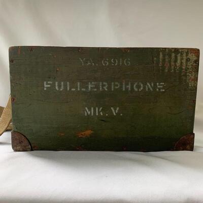 Lot 17 - WWII Era Fullerphone MK V Telegraph