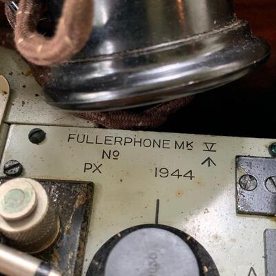 Lot 17 - WWII Era Fullerphone MK V Telegraph