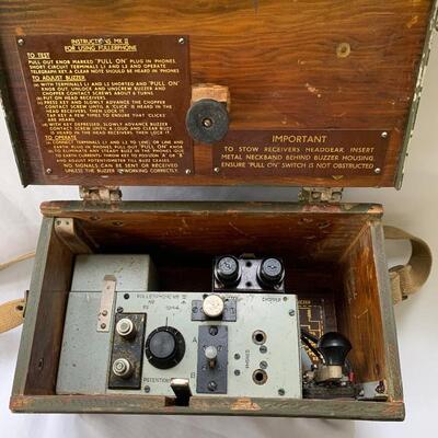Lot 17 - WWII Era Fullerphone MK V Telegraph