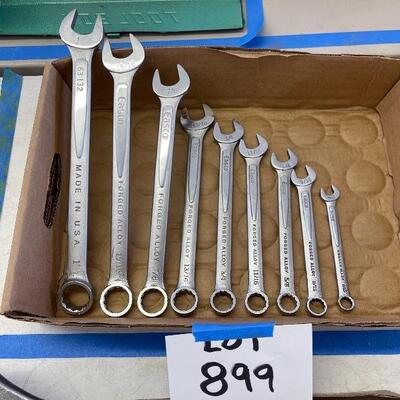 899-Open & Closed End Wrench Sets