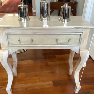 Small Queen Anne Style Entry Way Table 